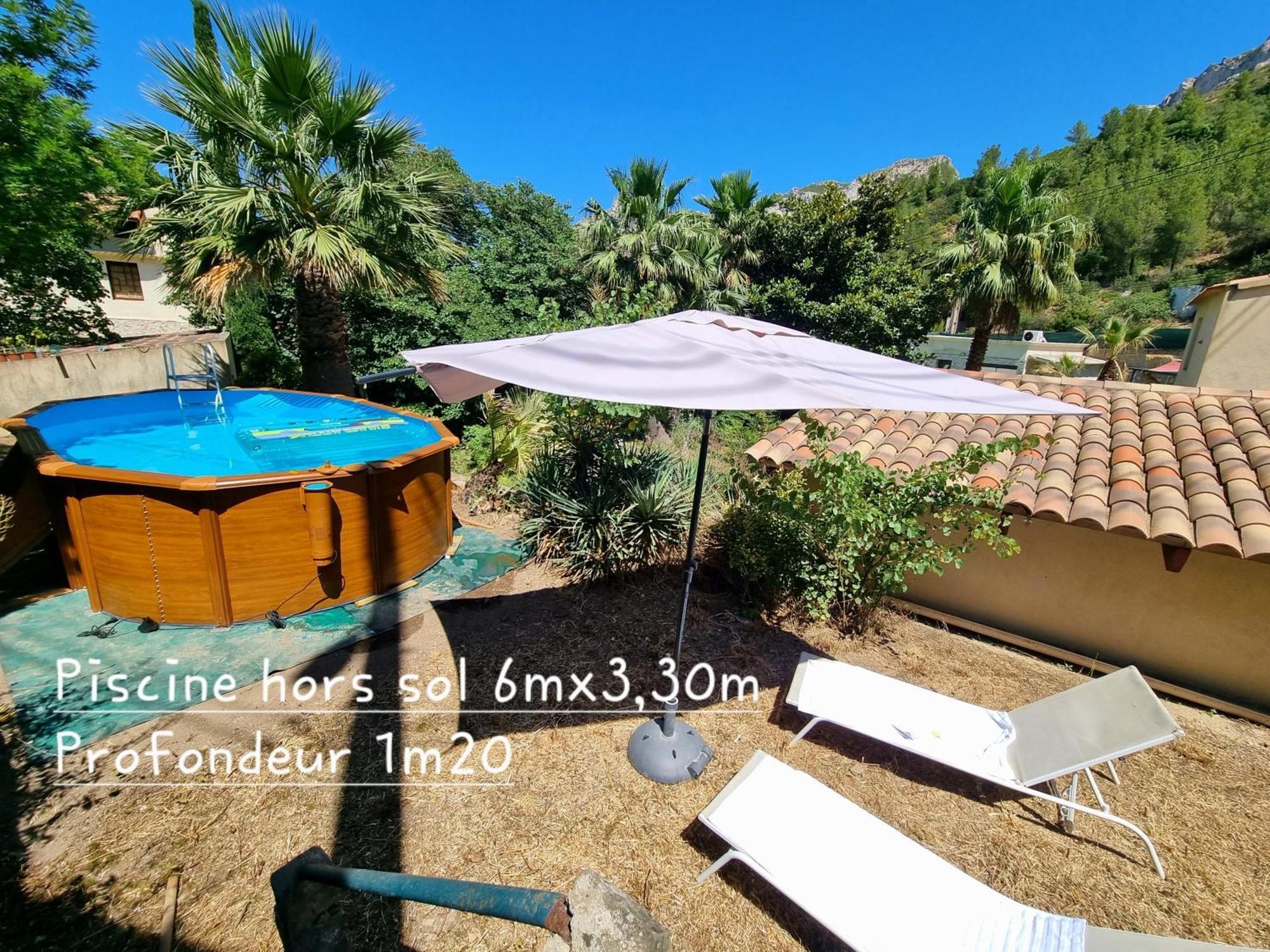 Villa 170M2 Avec Piscine Parc Des Calanques 15 Min Velodrome Marseille Luaran gambar